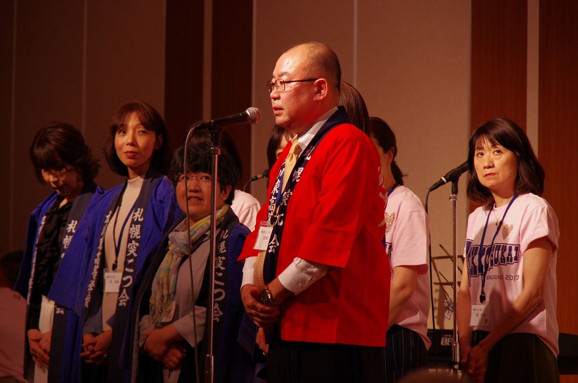 懇親会　引継ぎ ３７期挨拶２