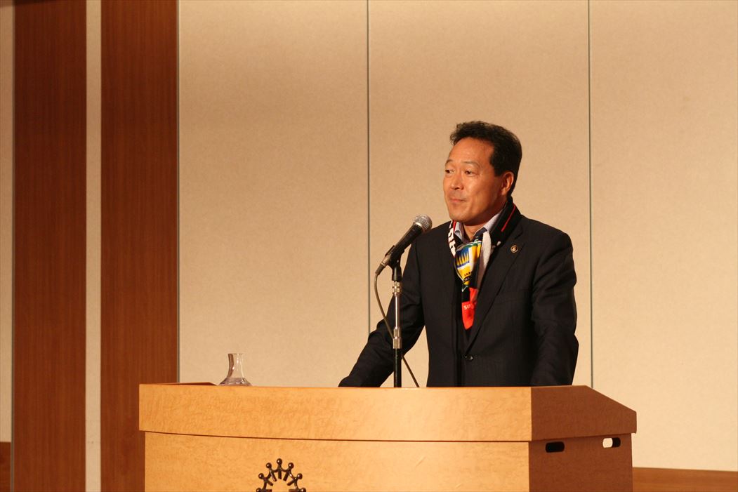 懇親会　西川旭川市長 記念講演