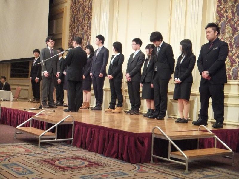 同窓会入会式 2013